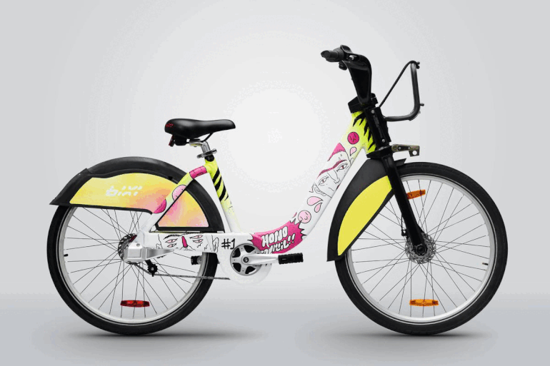 Vélos des artistes