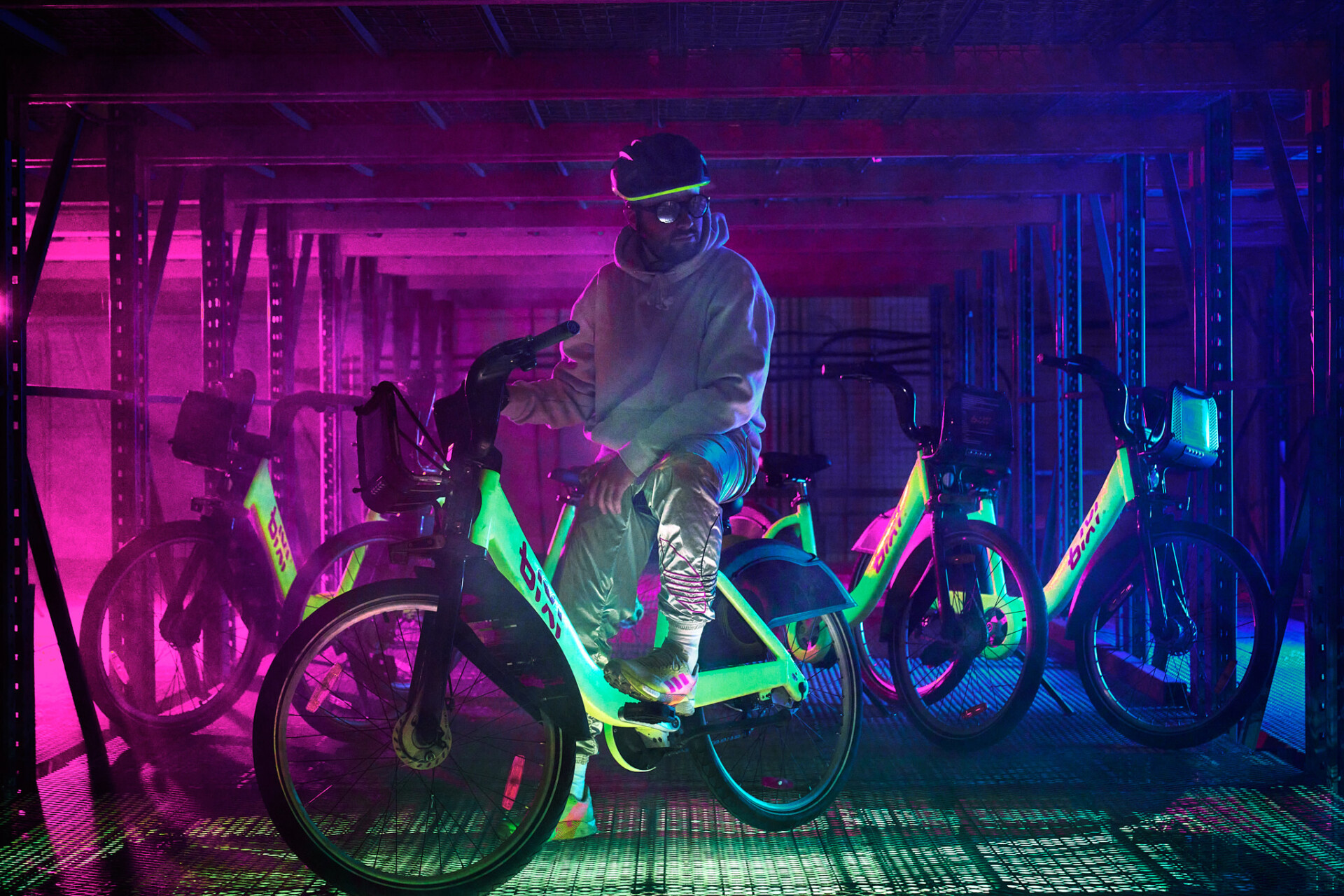 vélos lumineux